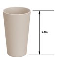 thumbnail image 2 of QZS Drinking Tumbler Set,Unbreakable Wheat Straw Cups,Stackable Drinking Cups,Reusable Dishwasher Safe Water Glasse for Home,Camping,6 Pack, 2 of 6