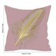 thumbnail image 3 of Funda de almohada de terciopelo holandés con estampado dorado, funda de cojín para la cama, la oficina, la siesta o el coche., 3 of 6