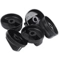 thumbnail image 3 of 10 PCS Kitchen Black Plastic Gas Stove Cooker Control Knobs,10 x Gas Stove Cooker Control Knob,Black, 3 of 8