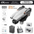 thumbnail image 3 of AE86 PRO MAX Screen Control Aerial Drone , Obstacle avoidance drone, Load capacity Endurance 48 minutes ,4K quality, 3-axis stabilized gimbal, Aerial camera, Black/Grey (Gray, 3 Battery_Non-Avoidance), 3 of 12
