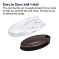 thumbnail image 4 of Uxcell Blinds Chain Handle, 8Pack 90mm Roller Shade Cord Weights for Window Parts, Coffee, 4 of 6