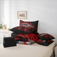 thumbnail image 6 of Castle Fairy Kids Children Fire Truck Bedding Comforter Set 7pcs,Firefighter Car Queen Bedding Sets Super Cozy,Car Theme Queen Sheet Sets,Luxury Bedroom Decor,Reversible, 6 of 8