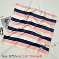 thumbnail image 5 of Fashion Elegant Women Silk Feel Satin Square Scarf Hair Tie Band Head Neck COLOR 7, 5 of 8