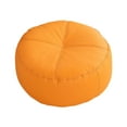thumbnail image 4 of figatia Floor Cushion Chair Pad Soft Futon Decorative Modern Thickened Pouf Seat Cushion Meditation Floor Pillow for Sofa Living Room Orange, 4 of 8