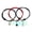 star 1, variant on 3 Pcs Love Star Bracelets Handmade String Rope Promise for Women Girl Couples