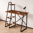 thumbnail image 5 of Bureau d'Étude Compact Multifonctionnel avec Étagères à 4 Niveaux, 5 of 5