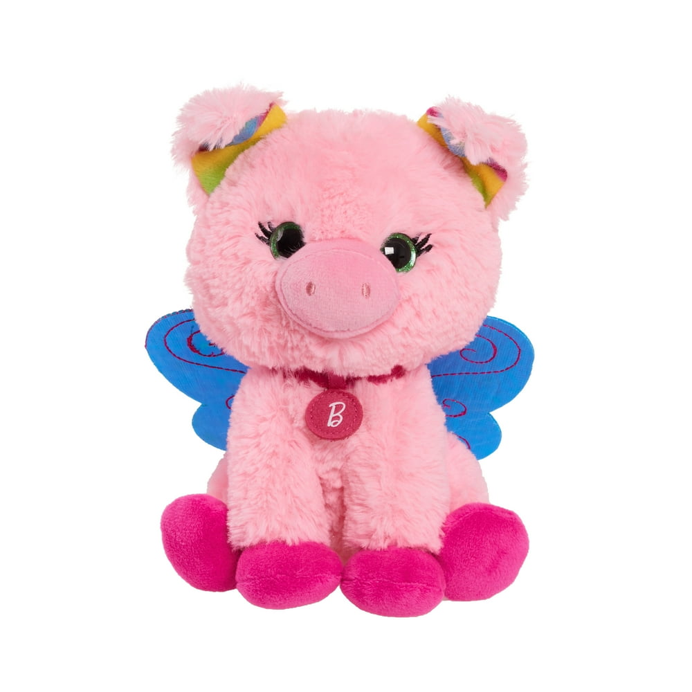 Barbie 7-Inch Beanbag Plush – Fairy Piggy, Ages 3+ - Walmart.com