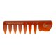thumbnail image 4 of Peluquería Antiestático Peine de dientes anchos Peine de peinado para desenredar marrón jinwen Elija el peine del pelo, 4 of 7