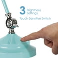 thumbnail image 4 of OttLite Wellness Series® Revive LED Desk Lamp with USB Charging Port, Turquoise, Metal, 4 of 8