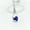 Blue, variant on Jewelry For Women Women Fashion Popular Crystal Necklace Love Drift Bottles Necklace for Women Cute Dainty Pendant Choker Simple Wedding Festival Jewelry Gift