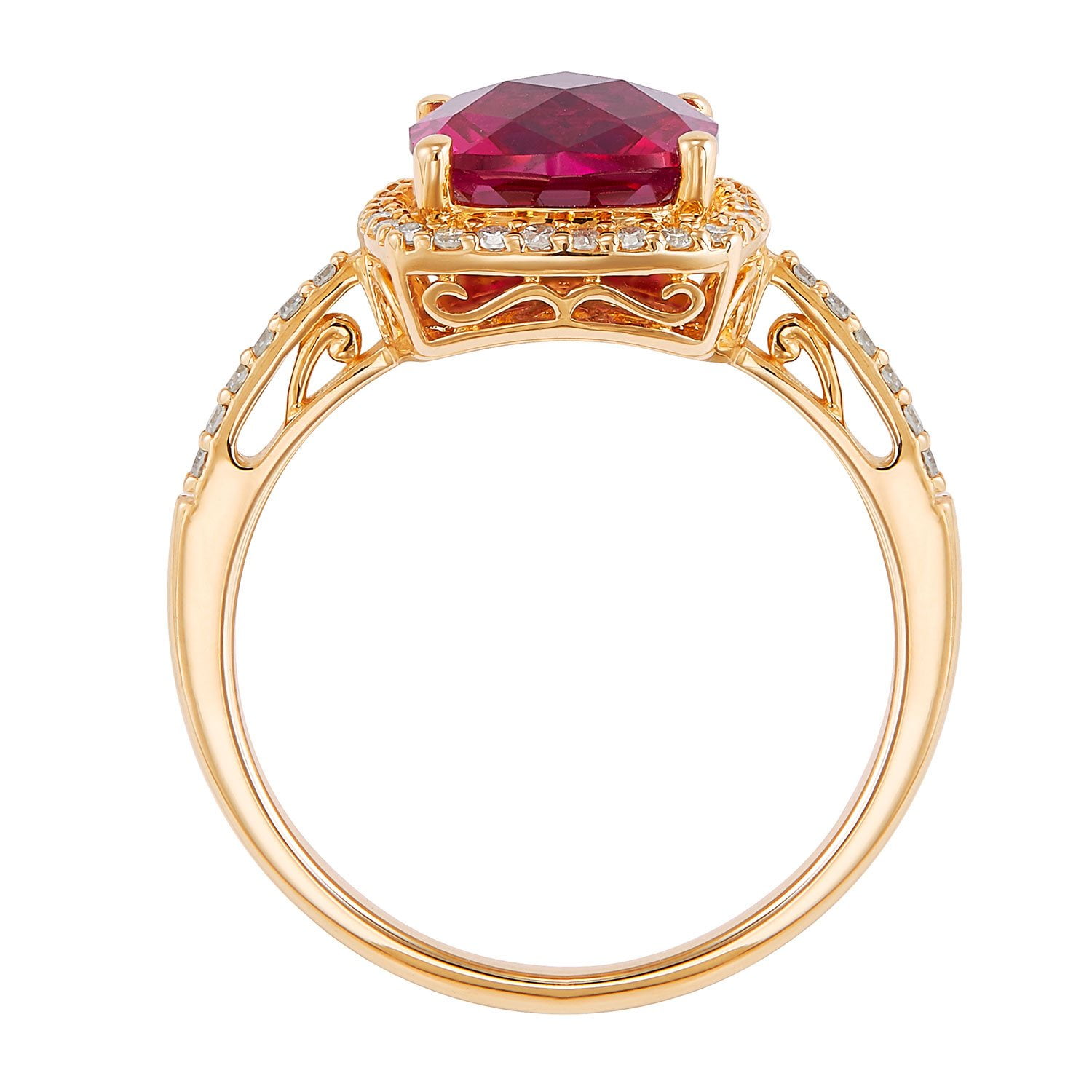 STERLING RUBY CHRON 美品 KARMA Quiet Icon Large CZ Cross Necklace 14k Gold Vermeil, Cubic