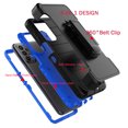 thumbnail image 3 of For Samsung Galaxy A23 5G 2022 6.6" Case, Heavy Duty Rugged Defender Case with [Belt Clip Holster] [Built in Screen Protecotr], Shockproof Full Body Protection Kickstand Cover, Blue, 3 of 8