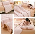 thumbnail image 6 of Cooling Blanket for Hot Sleepers, Summer Lightweight Thin Blankets, Floral Ice Throw Blanket for Bed Couch, Summer Ice Comforter Queen Size, Breathable Soft Cozy Textured Cooling Bedding Quilt, 6 of 7