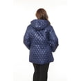 thumbnail image 4 of White Mark Manteau Matelassé pour Femmes, 4 of 5