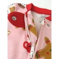 thumbnail image 4 of Honest Baby Organic Cotton Baby Boy/Girl Holiday Sleep N Play, Sizes Newborn - 6/9 Months, 4 of 5