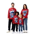thumbnail image 1 of Sudadera con capucha Disney Stitch Family Christmas Red Men M, 1 of 6
