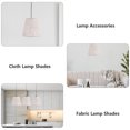 thumbnail image 3 of 3pcs Elaborate Cloth Lampshades Exquisite Lamp Covers Home Lamp Accessories, 3 of 7