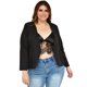thumbnail image 1 of Blazer corto juvenil Roman Fashion/Tallas Extras, 2881 (Negro) negro 42 Roman Fashion JA-JUL-2881-NEGRO-ALL, 1 of 7