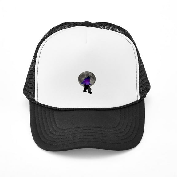 CafePress - MOONLIGHT WALK - Adjustable Unisex Printed Trucker Hat with Mesh Back