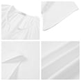 thumbnail image 5 of UVN Womens Summer Blouses Bohemian 3/4 Bell Sleeve Shirts for Women V Neck Flowy Casual Pleated Tops, 5 of 8