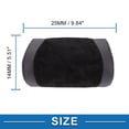 thumbnail image 3 of Almohada para el Cuello del Coche Almohada de Respaldo Transpirable Cojín para el Cuello Espalda Espuma de Memoria ABS Negro, 3 of 6
