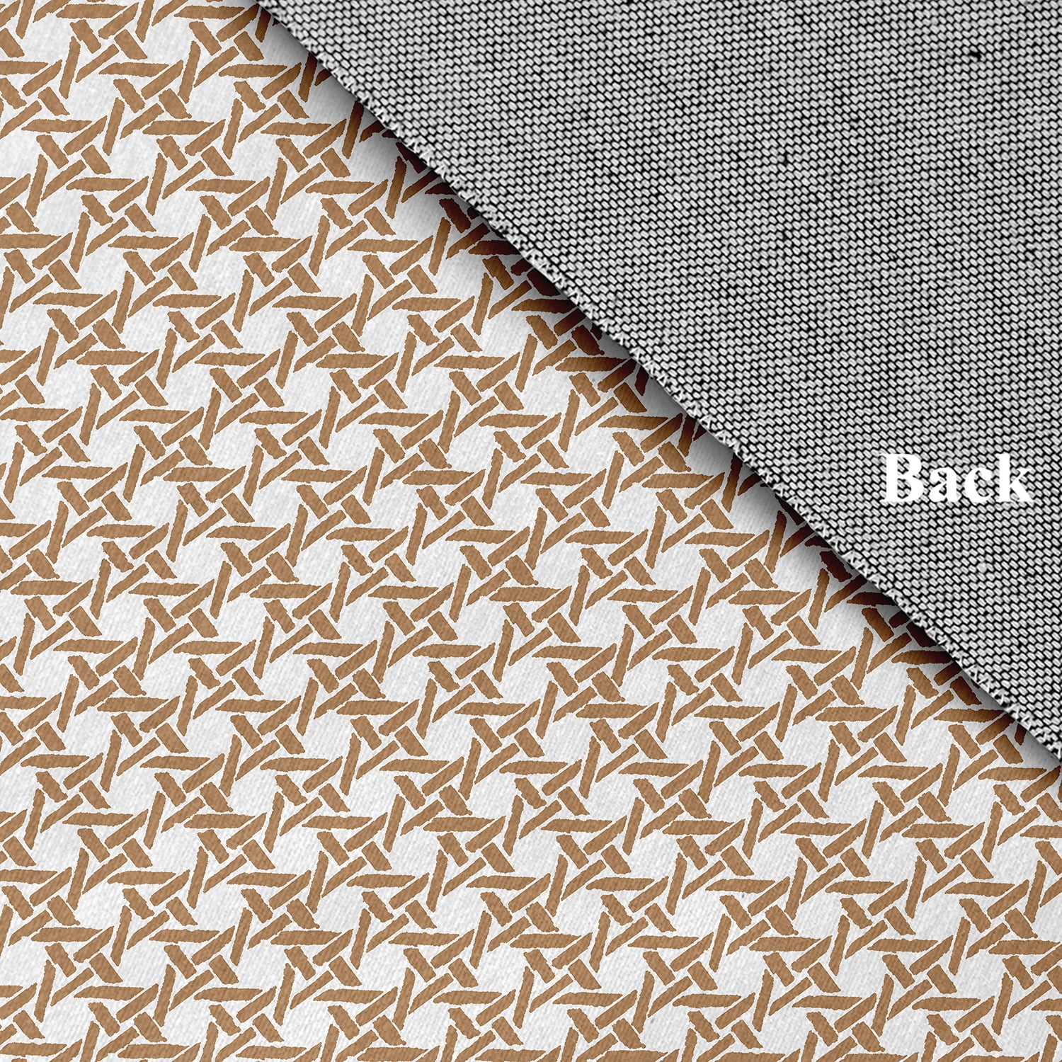 Simply Daisy 18" x 30" Caramel Rattan Geometric Rug
