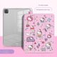 thumbnail image 3 of Sanrio-funda protectora de silicona para tableta, carcasa de Hello Kitty para iPad Air 1, 2, 3, Mini 4, 5, 6, iPad Pro 2022, 12,9 pulgadas, ranura para bolígrafo de tres pliegues, 3 of 5