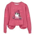 thumbnail image 2 of In October We Wear Pink Halloween Ghost Sweatshirts for Women 2025 Cancer Awareness Sweatshirt Pullover Tops, 2 of 4