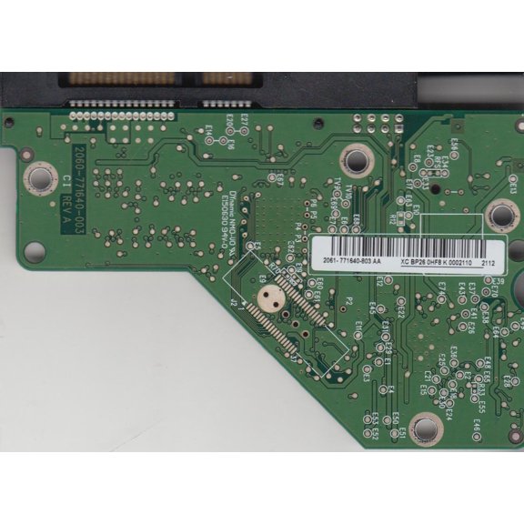 WD5000AADS-00S9B0, 2061-771640-803 AA, WD SATA 3.5 PCB