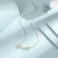 thumbnail image 3 of Custom Stainless Steel Alphabet Name Chain Necklace Personalized Heart Letter Choker Pendant Nameplate Jewelry Gift, 3 of 5