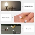 thumbnail image 2 of MasteelfCA 4pcs Simulated Wall Lamps Mini Luminous Wall Lamp Sand Table DIY Materials, 2 of 8