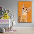 thumbnail image 2 of Cuadro Canva Listo Para Colgar Pixtreats Tipo Galería Gato Naranja 60X90 cm, 2 of 4