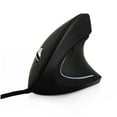 thumbnail image 6 of EXHUMKY Ergonomic Vertical Mouse for Comfortable Computer Use, Black, 1 Piece, Easy Grip Design for PC and Laptop, 6 of 8
