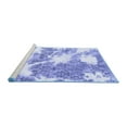 thumbnail image 2 of Ahgly Company Machine Washable Indoor Rectangle Abstract Blue Modern Area Rugs, 4' x 6', 2 of 4