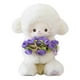 thumbnail image 2 of Ramo de rosas Sombrero Peluche Muñeca de cordero Almohada, 2 of 7