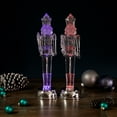 thumbnail image 3 of Northlight LED Lighted and Musical Nutcracker Christmas Figurines - 12.5" - Set of 2, 3 of 6