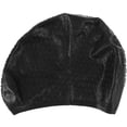 thumbnail image 1 of MasteelfCA Waterproof Water Dropping Design Resistant Flexible Silicone Swimming (Black), 1 of 8