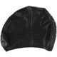 thumbnail image 1 of Diseño impermeable de goteo de agua Resistente al deslizamiento Gorro de natación de silicona flexible (Negro), 1 of 5