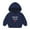 Navy, variant on Toddler Girls Sweatshirts, Long Sleeve Hooded Casual Printed Tops For Girls Pink Size 4 T
