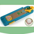 thumbnail image 2 of OULII Table Bowling Game Mini Bowling Ball Plastic Indoor Set, 2 of 5