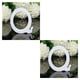 thumbnail image 4 of Qarigey 8cm 26 White Wood Letters Alphabet Decoration Shop Party Home Ornament Wedding Props Portable Photography Stable dieciséis# 2piezas, 4 of 6