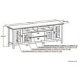 thumbnail image 5 of Pemberly Row 72" TV Stand in Natural Aged Brown, 5 of 5