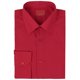 Red Label Men's Long Sleeve Slim Dress Shirt D-10 (Red, XL) - Walmart.com