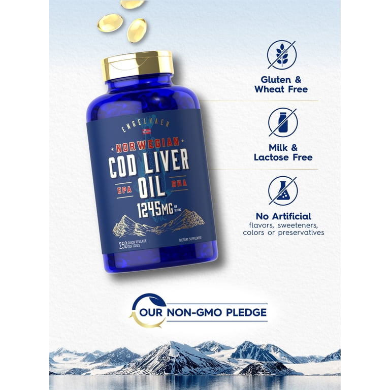 l-carnitine cod liver oil Carlyle, Softgels, 1245mg, 250 Count Flat Water Bottle – Brand:MEDI-PEEL Size:30 packets