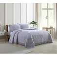 thumbnail image 2 of Beatrice Home Fashions Medallion Chenille, Standard Sham, Lavender, 2 of 2