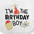 thumbnail image 4 of Inktastic I'm the Birthday Boy Boys Baby Bib, 4 of 4