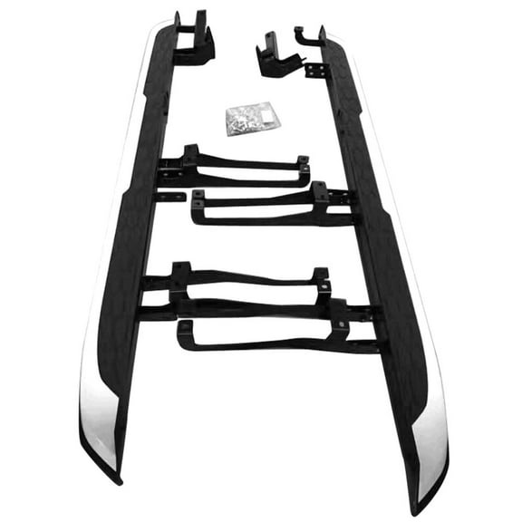 Ikon Motorsports Compatible with 17-22 Honda CRV OE Factory Style Running Boards Side Step Bars - Aluminum