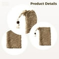 thumbnail image 3 of 6 Pcs Natural Cotton Linen Soap Saver Bags, Exfoliating Scrubber Pouches for Bar Soap, Quick Drying Breathable Mesh Holder, Portable Bathroom & Travel Soap Pouch Set, 3.5 in x 5.5 in/9 x 14 cm, 3 of 5