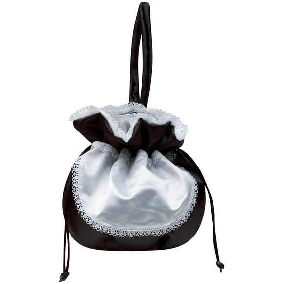 Accesory Rasta Imposta French Maid - Bolsa de poliéster, color negro