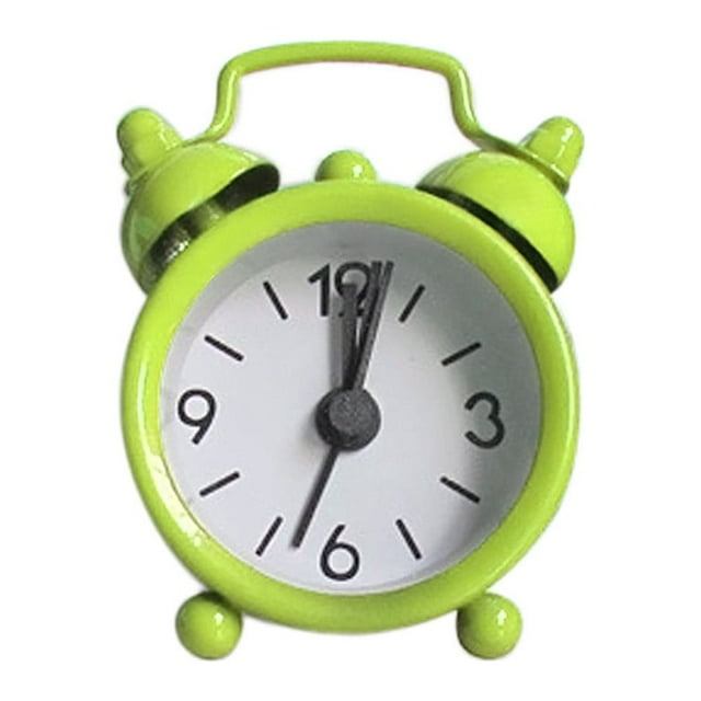 Binwennn Kid Timer Toothbrush 5 Minute Timer for Kids Candle Test Clock Cute Small Alarm Metal Alarm Clock Small Electronic Mini Clock